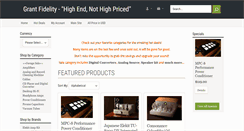 Desktop Screenshot of grantfidelity.com